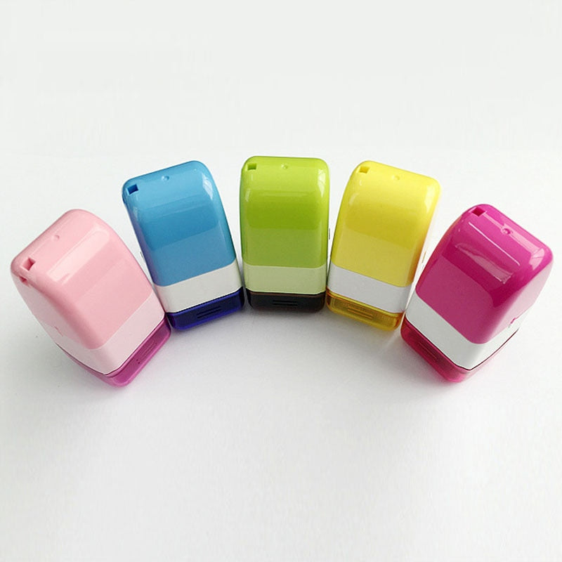 Identity Theft Protection Roller Stamp