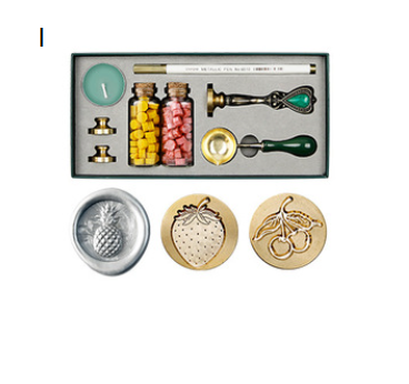 Sealing Wax set with glass jars
