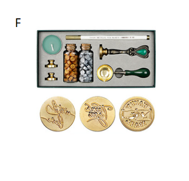 Sealing Wax set with glass jars
