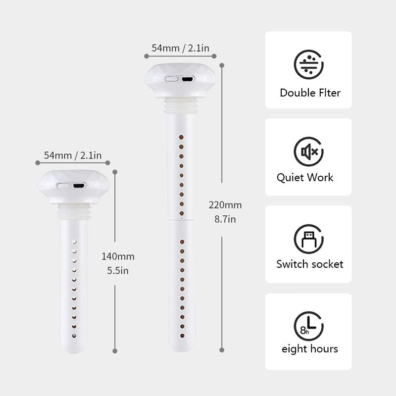 ELOOLE USB Portable Air Humidifier