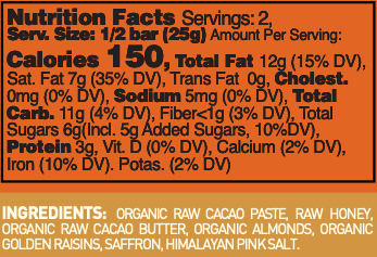 Golden Raisins & Almonds with Saffron - Pack of 3