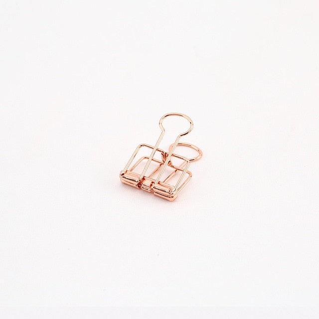 Mr Paper Color Singular Binder Clip - Mix and Match