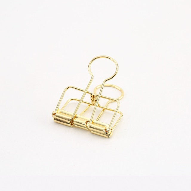 Mr Paper Color Singular Binder Clip - Mix and Match
