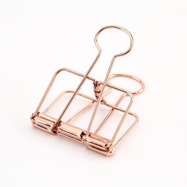 Mr Paper Color Singular Binder Clip - Mix and Match