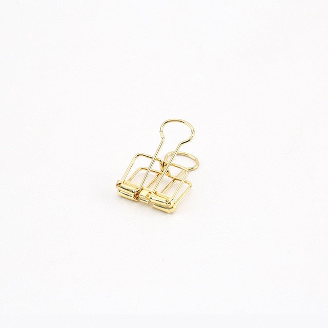 Mr Paper Color Singular Binder Clip - Mix and Match