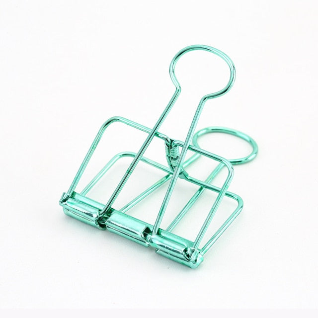 Mr Paper Color Singular Binder Clip - Mix and Match