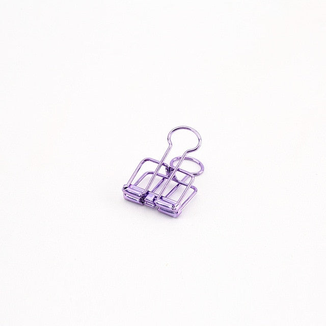 Mr Paper Color Singular Binder Clip - Mix and Match