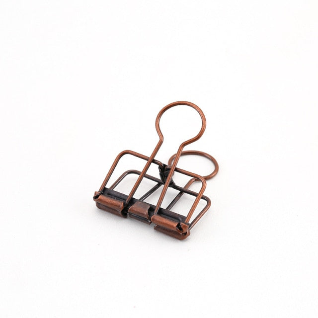 Mr Paper Color Singular Binder Clip - Mix and Match