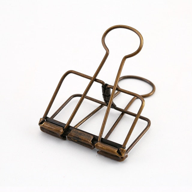 Mr Paper Color Singular Binder Clip - Mix and Match