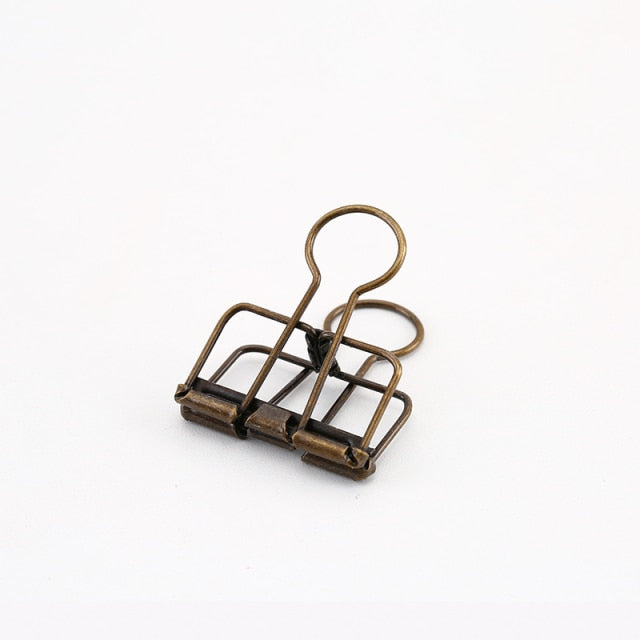 Mr Paper Color Singular Binder Clip - Mix and Match