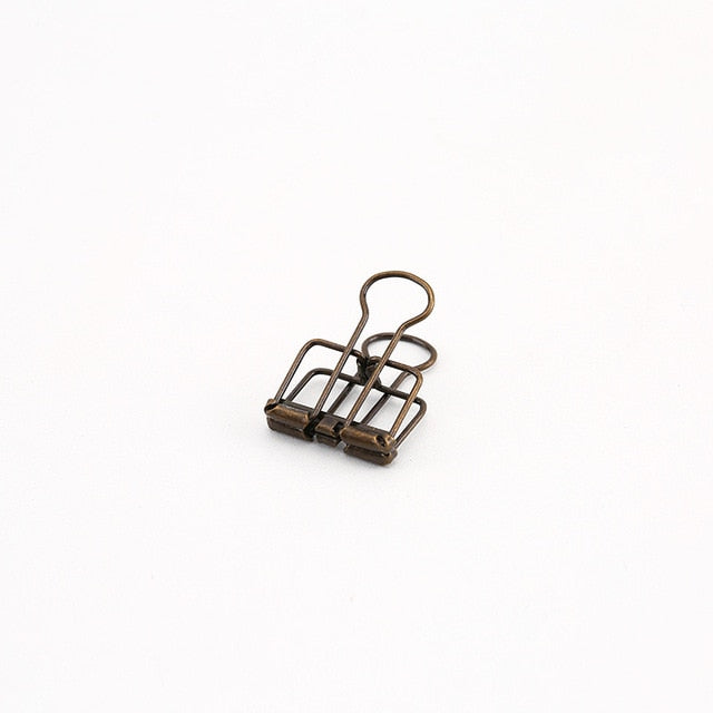 Mr Paper Color Singular Binder Clip - Mix and Match