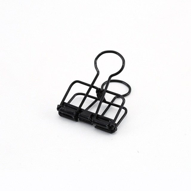Mr Paper Color Singular Binder Clip - Mix and Match