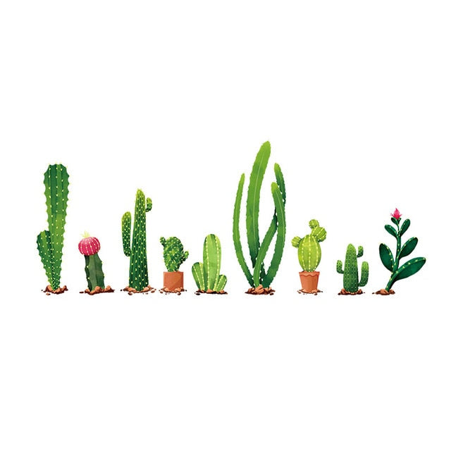 Garden Potted Plant Decals