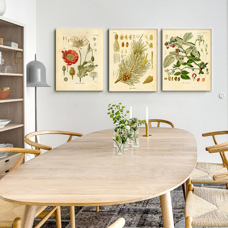 Vintage Wild Plant Poster