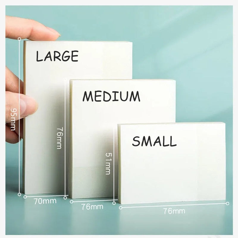 Transparent Memo Pad