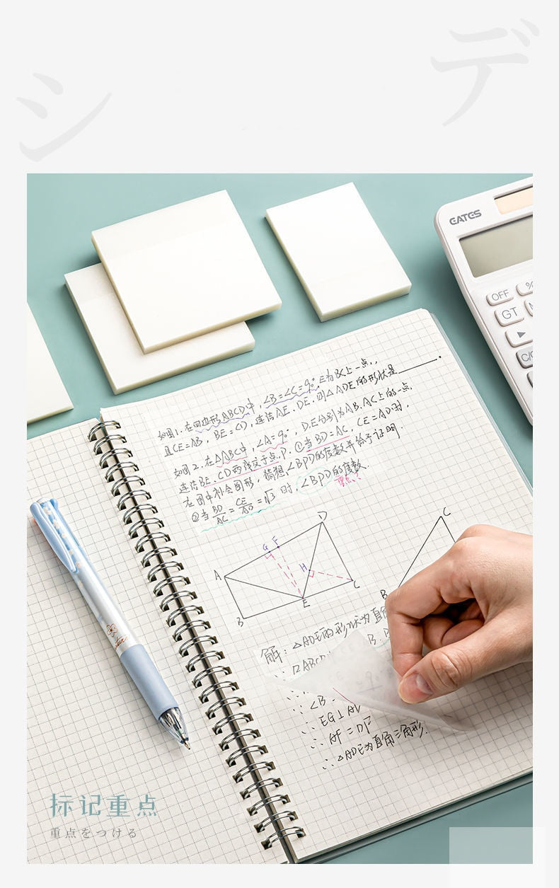 Transparent Memo Pad