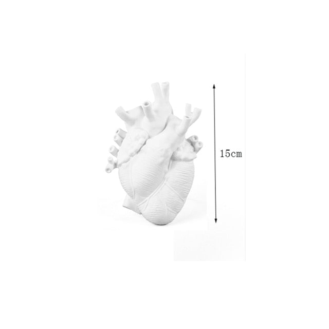 Anatomical Heart Shape Flower Vase