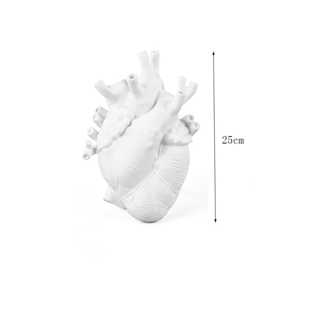 Anatomical Heart Shape Flower Vase