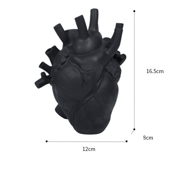 Anatomical Heart Shape Flower Vase