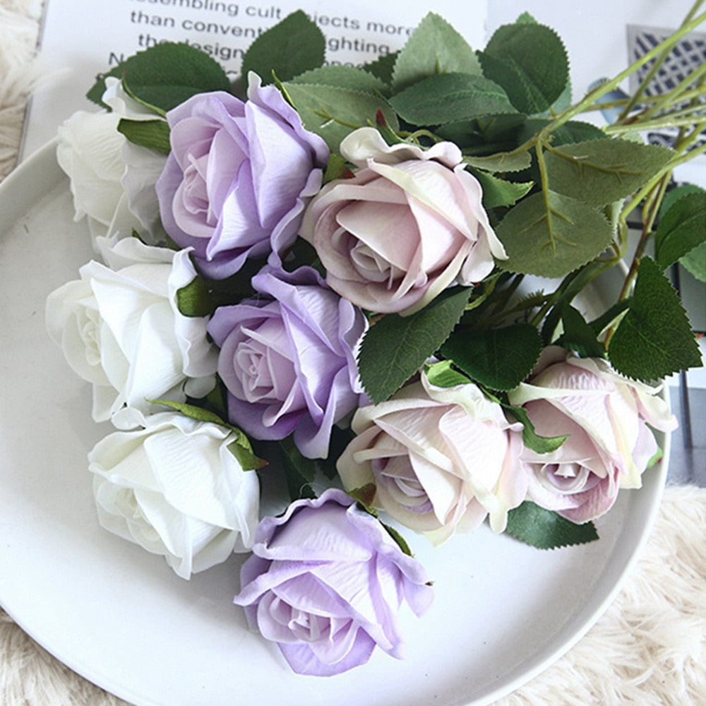 Realistic Silk Rose(s) for Apartment life