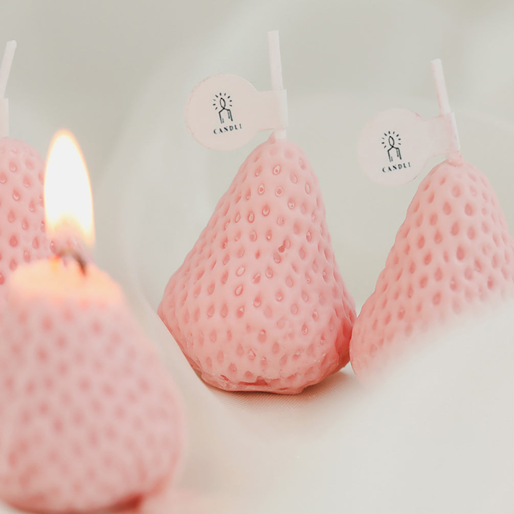 Aromatic Strawberry Soy Wax Candle(s)