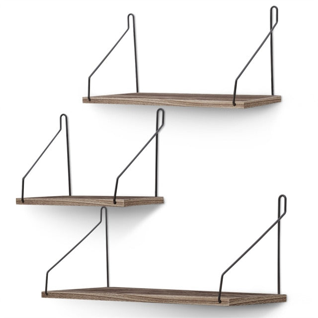 3PCS Mounted Book Shelf