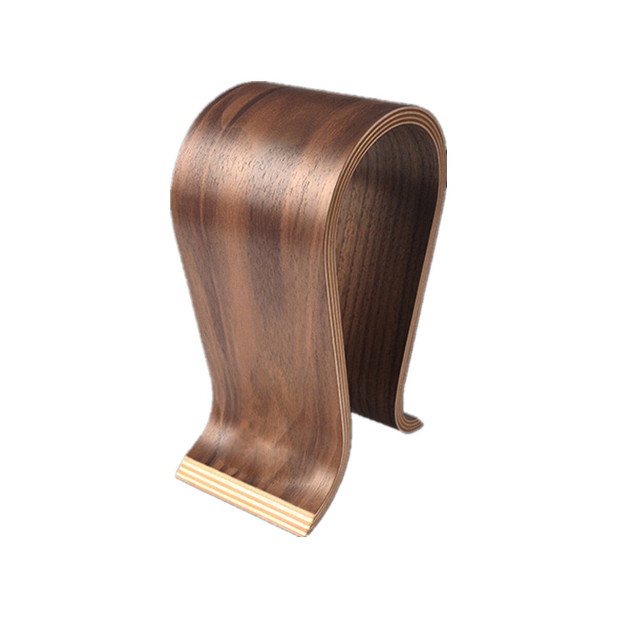 Universal U Shape Wood Headphone Stand