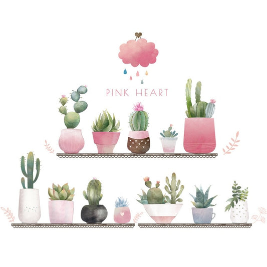 Garden Potted Plant Decals