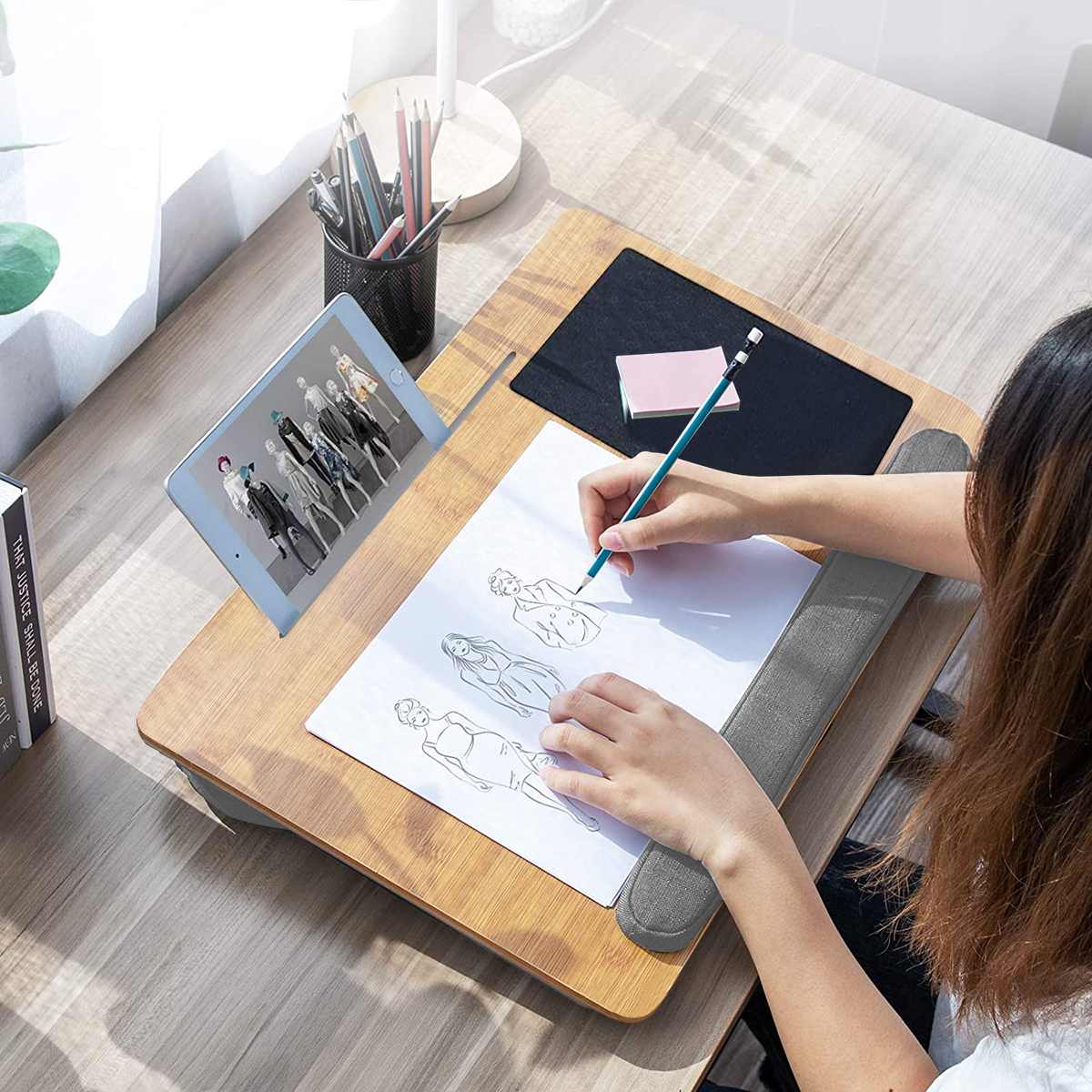 Portable Bamboo Desk