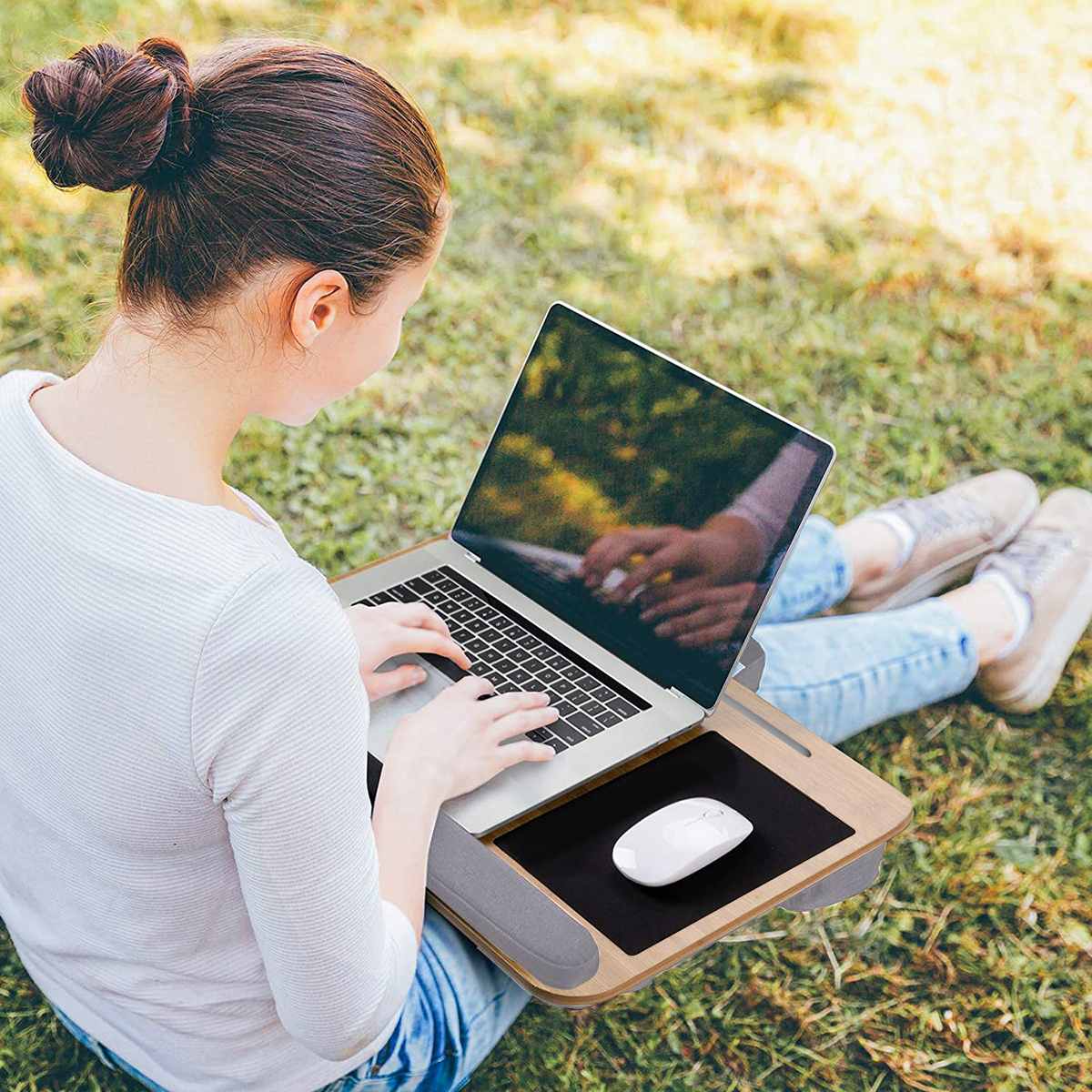 Portable Bamboo Desk