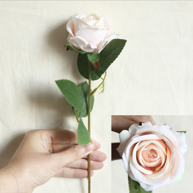 Realistic Silk Rose(s) for Apartment life