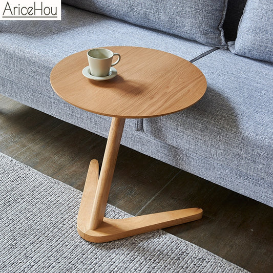 Wood Sofa Side Table